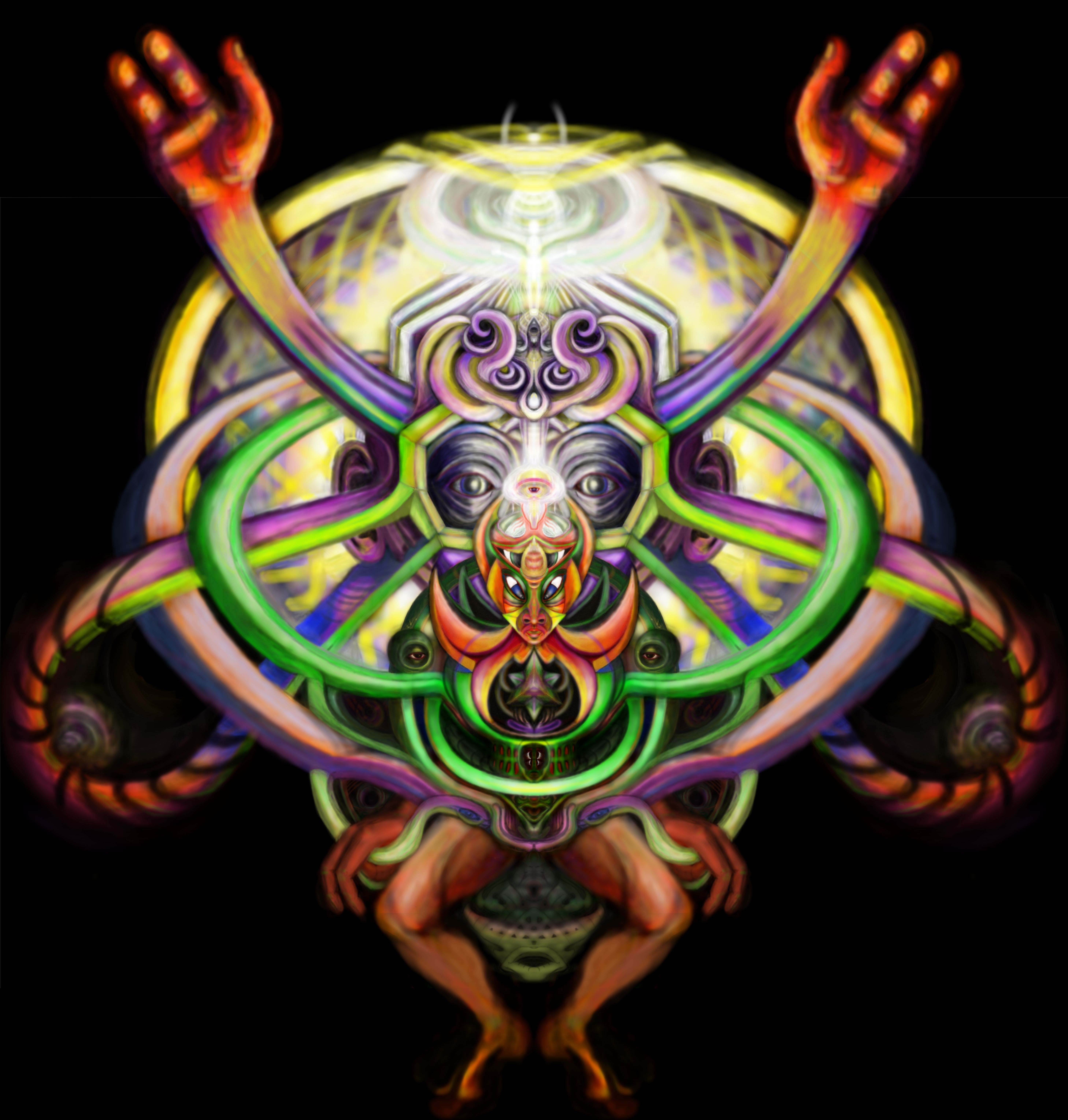 Someone in There - Digital artwork