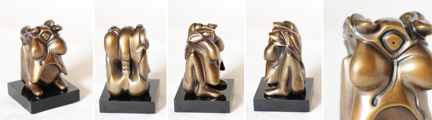 She ApoTheosis - A bronze sculpture of divine transformation