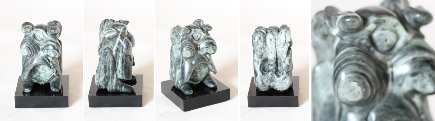 She ApoTheosis - A stone sculpture of divine transformation